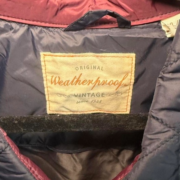 Weatherproof Navy Quilted Jacket - Picture 3 of 3